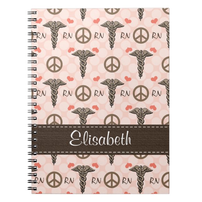 Anteckningsbok för RN för sjuksköterska för (Framsidan)