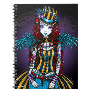 Anteckningsbok för Sideshow "för Layla" Steampun