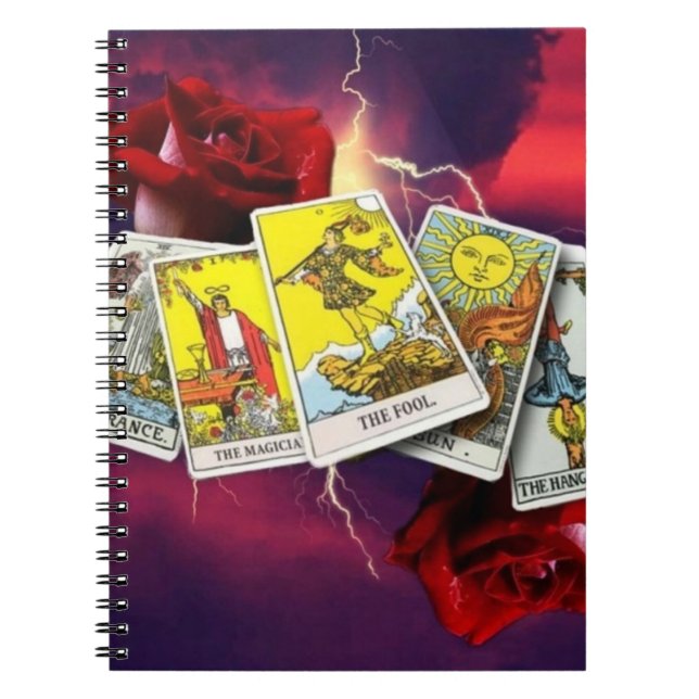Anteckningsbok för Tarot kort (Framsidan)