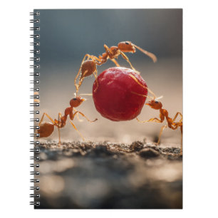 Anteckningsbok för teamwork Ants