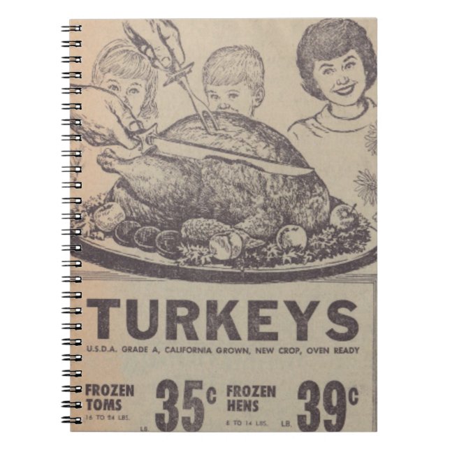 Anteckningsbok för thanksgiving Planner (Framsidan)