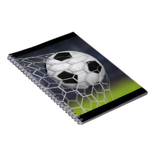 Anteckningsbok - Fotboll Med Spiral
