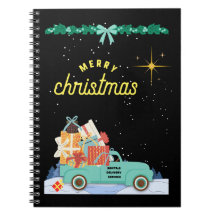 Anteckningsbok/Journal God jul jultomts leverans