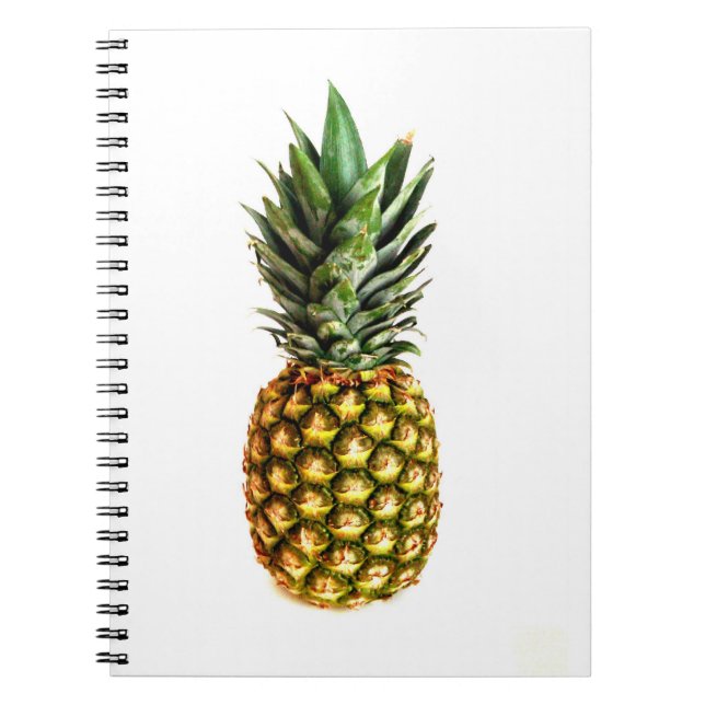 Anteckningsbok med ananas fotoavtryck (Framsidan)
