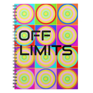 Anteckningsbok "Off Limits"