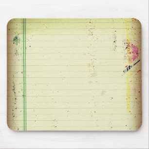 Anteckningsbok pappra Mousepad Musmatta