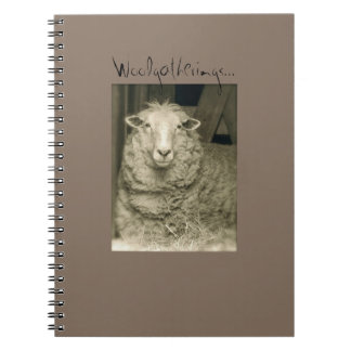 Anteckningsbok "Woolgatherings" från Notforgotten Med Spiral