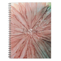 Anteckningsboken "Pinkish Flowers" - anpassa