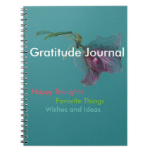 Anteckningsboktacksamhetjournal