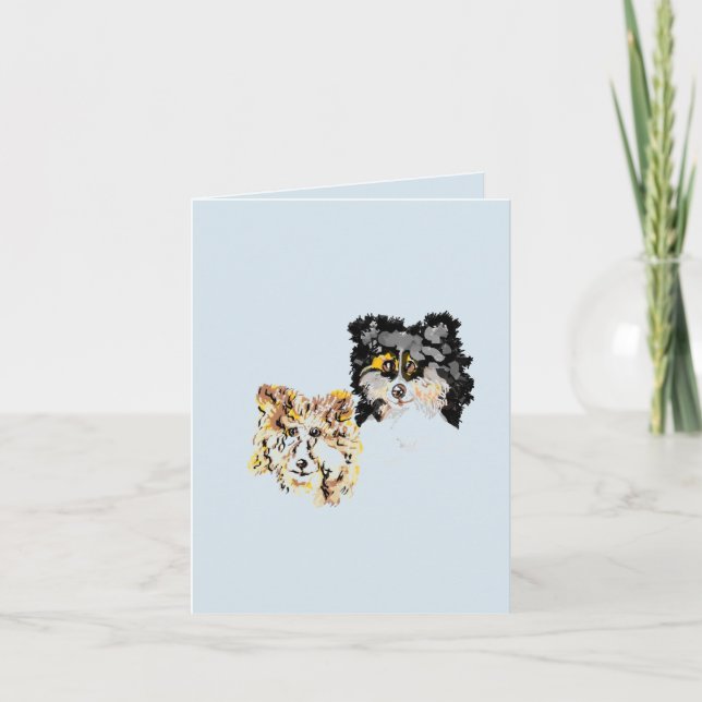 Anteckningskort Collies (Framsida)