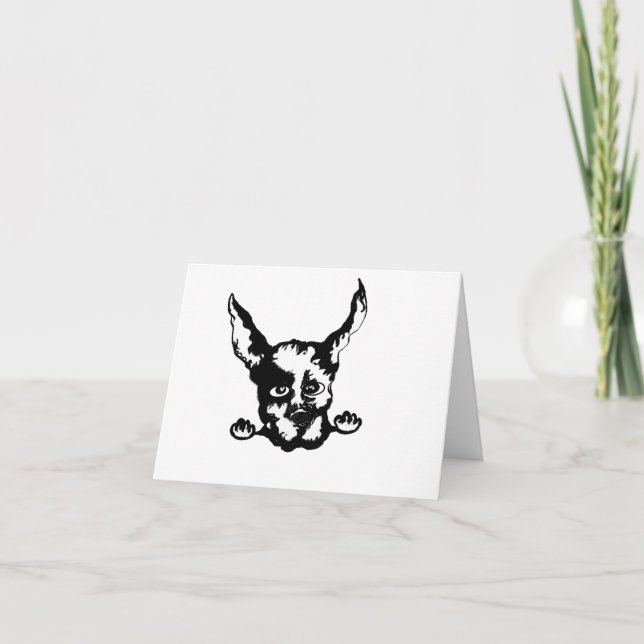 Anteckningskort: Doberman Anteckningskort (Framsida)