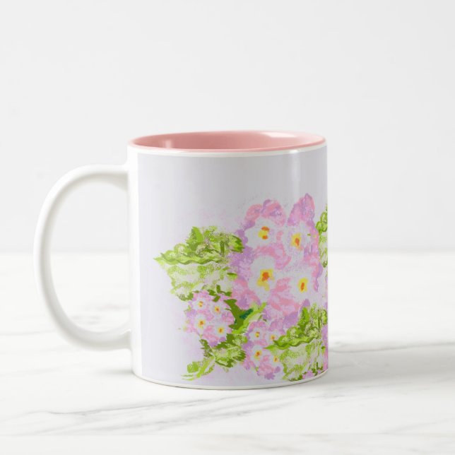 Anteckningskort: En spansk känsla Två-Tonad Mugg (Vänster)