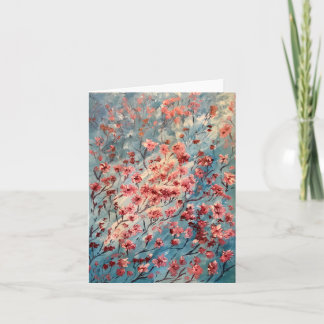 Anteckningskort för äppelBlommar