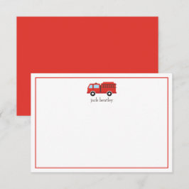 Anteckningskort för brandsläckning i Lastbil Perso