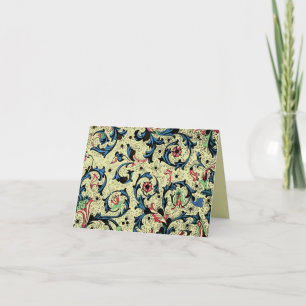 Anteckningskort för Florentine Renaissance Blommig