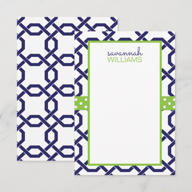 Anteckningskort för lattisering och groskornig Per (Fram/baksida)