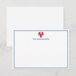 Anteckningskort för Lobster Personlig