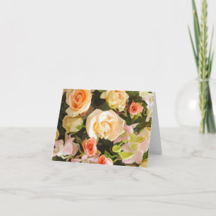 Anteckningskort för Ro Blommigt