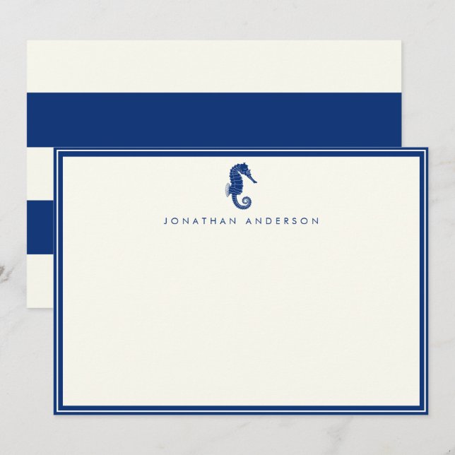 Anteckningskort för sjöhäst för sjömansfartyg (Nau (Fram/baksida)