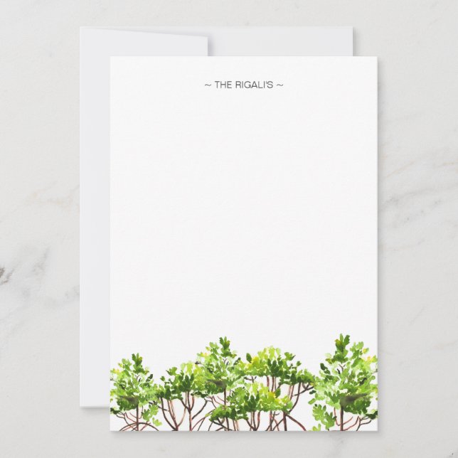 Anteckningskort för vattenfärghantering för Person (Framsida)