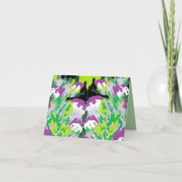 Anteckningskort: Greklands nationalblomma Anteckningskort