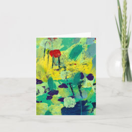 Anteckningskort i Fält och skuggdesign