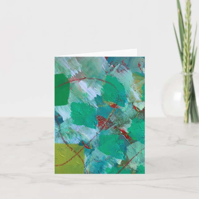 Anteckningskort i marmordesign (Framsida)