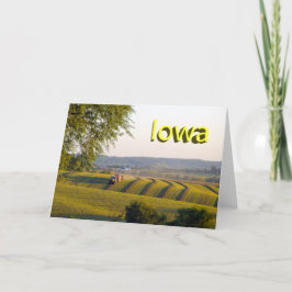 Anteckningskort - Iowa