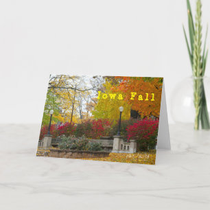 Anteckningskort - Iowa Fall