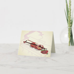 Anteckningskort: Kärlek i musik Kort