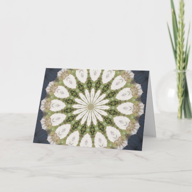 Anteckningskort, Mandela digital design, tom Kort (Framsida)