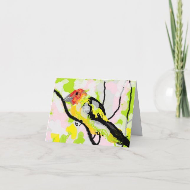 Anteckningskort: Tanagers Anteckningskort (Framsida)