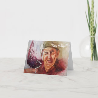 Anteckningskort - "Winemaker Pappa"