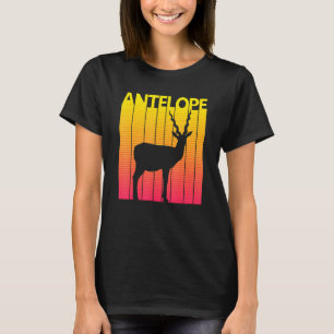 Antelope Animal Retro Costume T Shirt