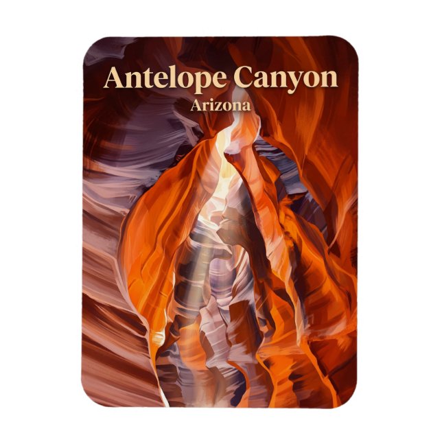Antelope Canyon Arizona Magnet (Vertikal)