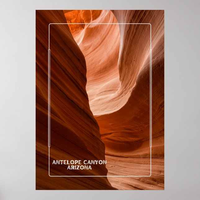 Antelope Canyon, Arizona Poster (Framsidan)