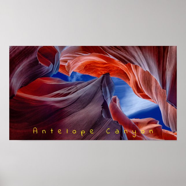Antelope Canyon Arizona Poster (Framsidan)