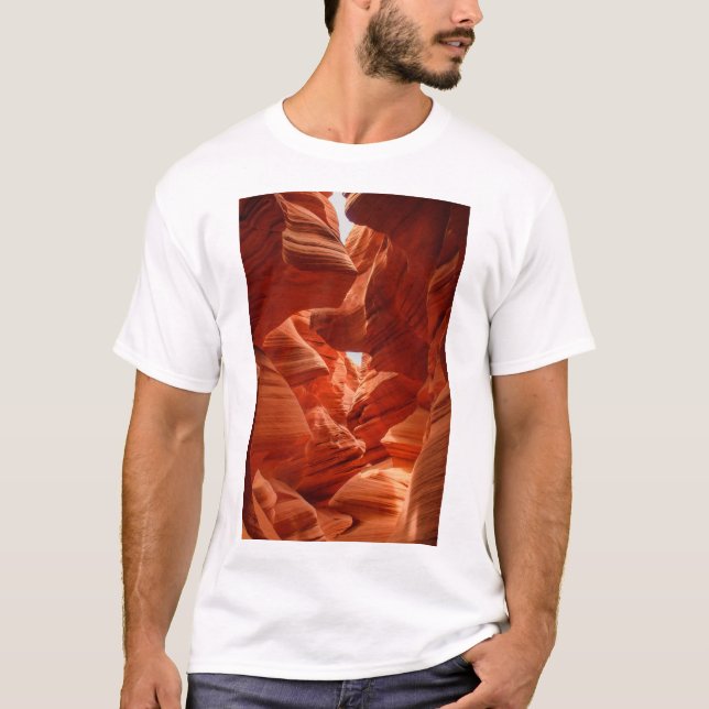 Antelope Canyon Arizona T Shirt (Framsida)