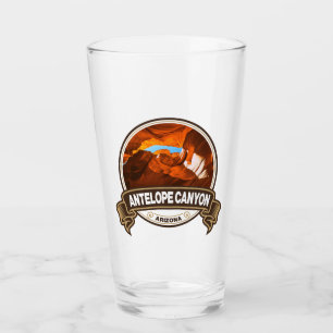 Antelope Canyon Arizona Travel Badge Glaskopp