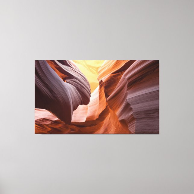Antelope Canyon Arizona United Stater Kanvastryck (Framsida)