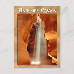 Antelope Canyon, Arizona Vykort