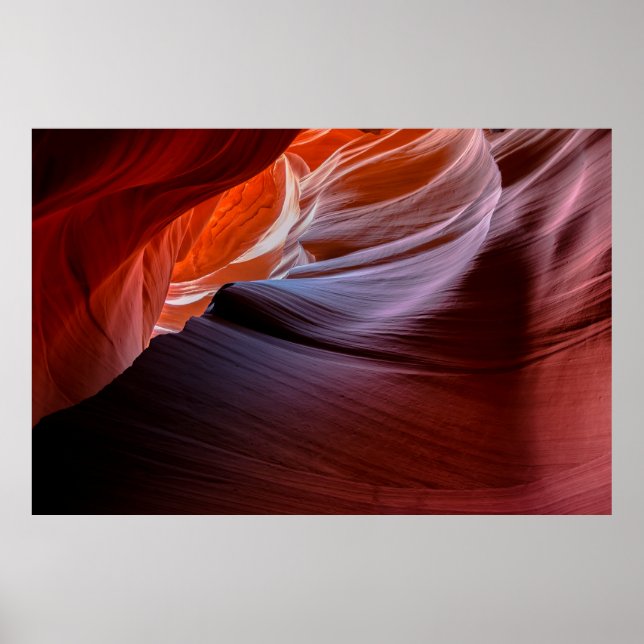 Antelope canyon canyon sandstone poster (Framsidan)