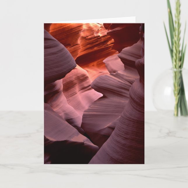 Antelope Canyon-format Kort (Framsida)