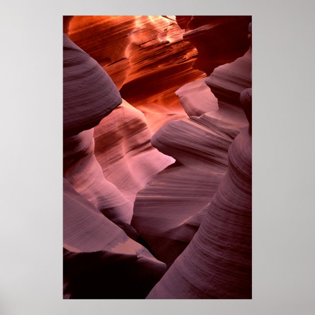Antelope Canyon Formations Poster (Framsidan)