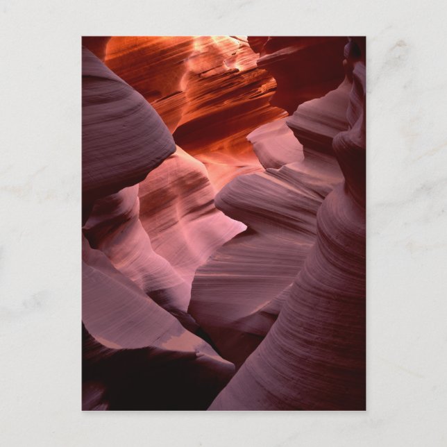 Antelope Canyon-formningar Vykort (Framsida)