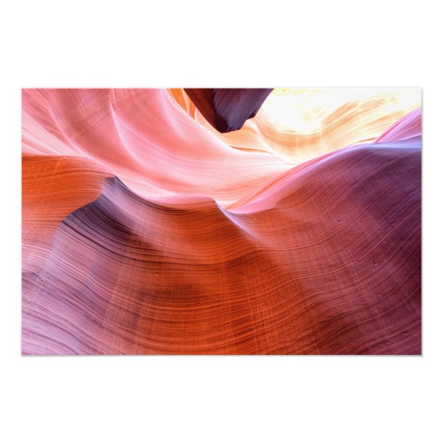 Antelope Canyon Fototryck (Framsidan)