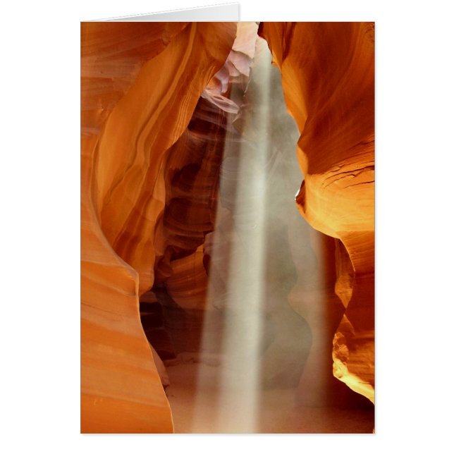 Antelope Canyon Hälsningskort (Framsidan)