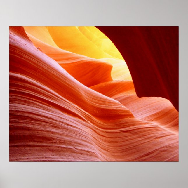 Antelope Canyon i Arizona Poster (Framsidan)