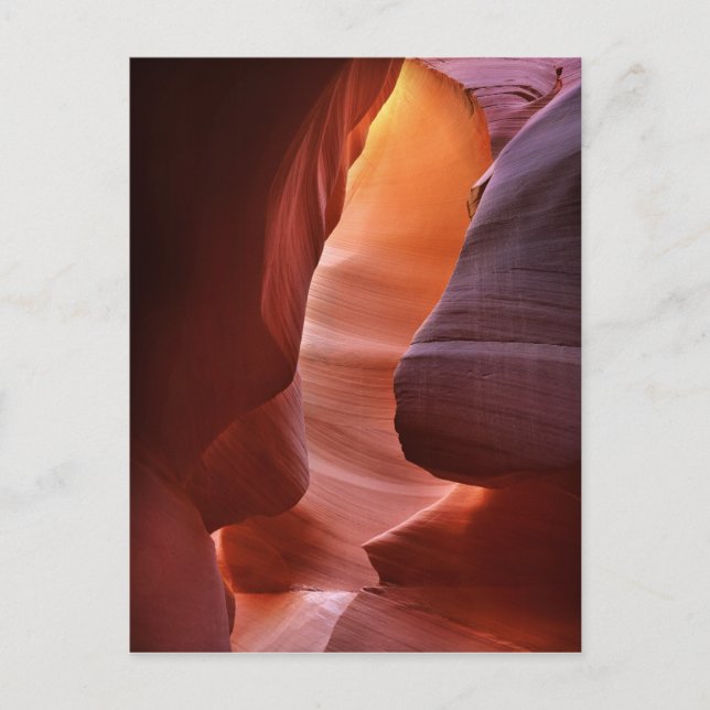 Antelope Canyon-kortplatsformat Vykort (Framsida)