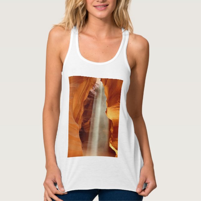 Antelope Canyon Linne Med Racerback (Framsida)